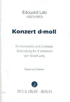 Konzert d-moll für Violoncello und Orchester 