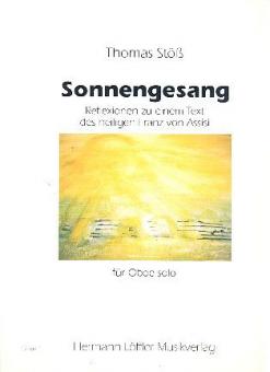 Sonnengesang für Oboe solo 