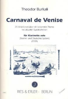 Carnaval de Venise f. Klarinette solo 