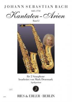 Kantatenarien für 2 Saxophone 2 