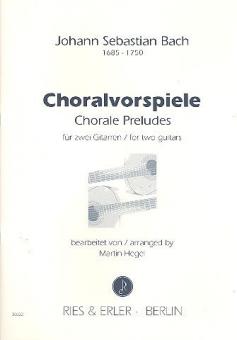 Choralvorspiele für zwei Gitarren 
