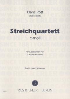 Streichquartett c-Moll 