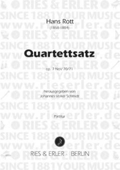 Quartettsatz NoV 70/71 