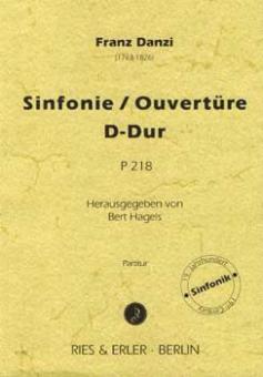 Sinfonie / Ouvertüre D-Dur (P218) 