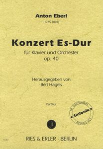Konzert für Klavier und Orchester Es-Dur op. 40 