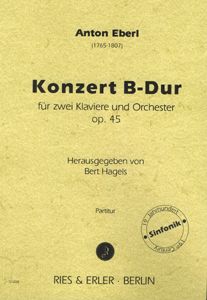Konzert für 2 Klaviere und Orchester B-Dur op. 45 