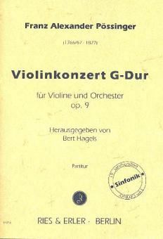 Violinkonzert G-Dur op. 9 