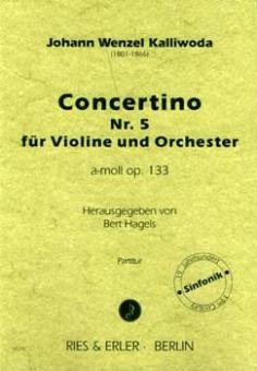 Concertino Nr. 5 a-Moll op. 133 
