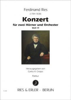 Konzert für zwei Hörner und Orchester WoO 19 