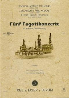Fünf Fagottkonzerte 