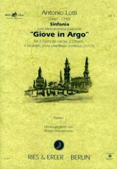 Sinfonia 'Giove in Argo' 