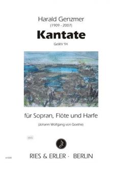 Kantate für Sopran, Flöte und Harfe GeWV 94 
