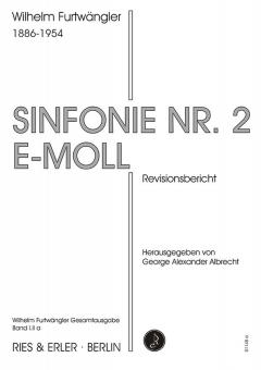 Revisionsbericht Sinfonie Nr. 2 e-Moll 