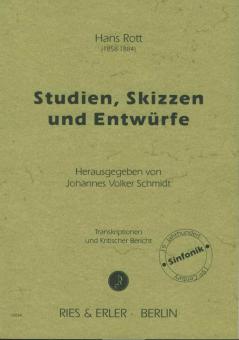 Studien, Skizzen und Entwürfe 