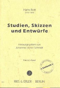 Studien, Skizzen und Entwürfe 