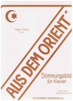 Aus dem Orient op. 17 - Stimmungsbild 