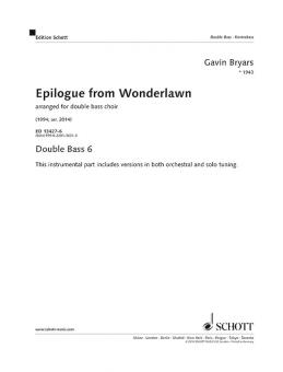 Epilogue from Wonderlawn Standard