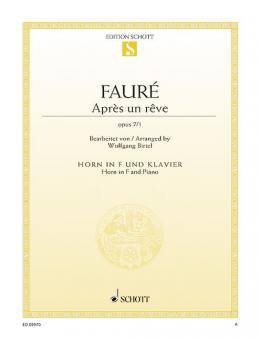 Après un rêve op. 7/1 Standard