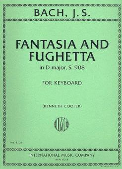 Fantasia and Fughetta D major BWV908 