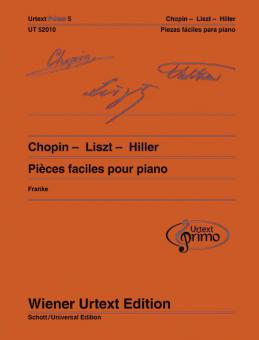 Pièces faciles pour piano avec conseils pratiques Vol. 5 