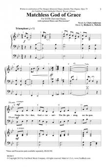 Matchless God Of Grace 