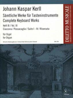 Sämtliche Werke für Tasteninstrumente 3 
