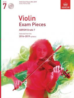 ABRSM: Violin Exam Pieces 2016 - 2019 - Grade 7 