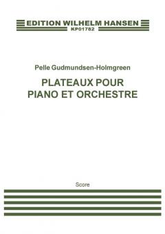 Plateaux Pour Piano Et Orchestre 