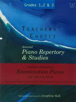 Teachers' Choice Piano Repertory 2015-2016 Grades 1-3 