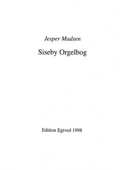 Siseby Orgelbog 