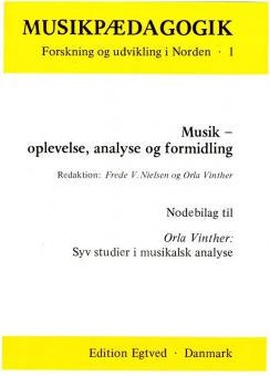 Musik - Oplevelse, Analayse Og Formidling 