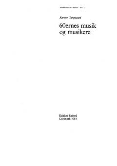 60'ernes Musik og Musikere 