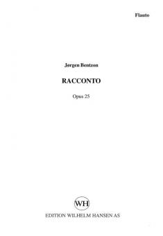 Racconto, Op. 25 