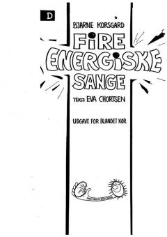 4 Energiske Sange - Version D 
