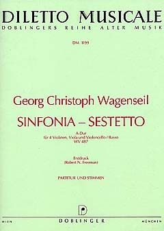 Sinfonia (Sestetto) A-Dur WV487 WV487 