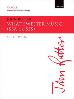 What Sweeter Music 