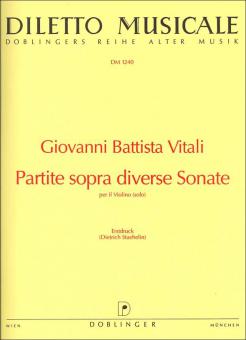 Partite sopra diverse Sonate 