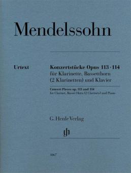 Konzertstücke op. 113 und 114 