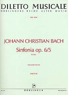 Sinfonia V Es-Dur aus Sechs Sinfonien op. 6/5 