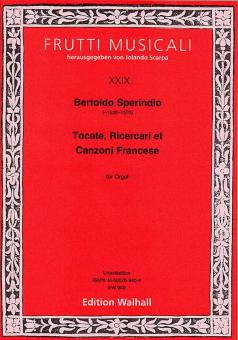 Tocate, Ricercari et Canzoni Francese 