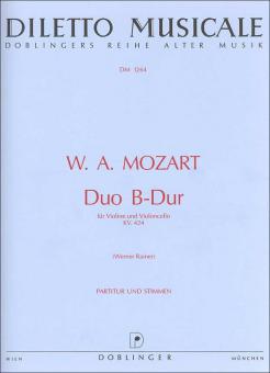 Duo B-Dur KV 424 