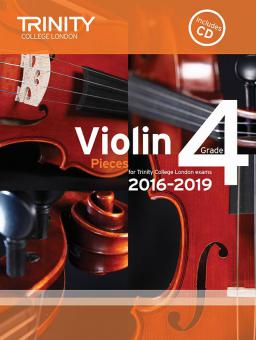 Violin Exam Pieces Grade 4 2016-2019 (score, part & CD) 