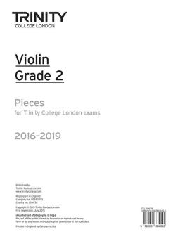 Violin Exam Pieces Grade 2 2016-2019 (part only) 