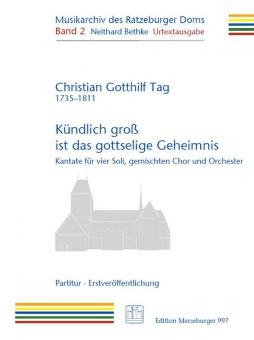 Kündlich groß ist das gottselige Geheimnis 