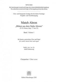 Mateh Ahron 1 (Nr. 1-10) 
