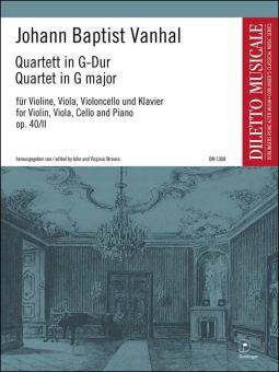 Klavierquartett Nr. 2 in G-Dur op.40/2 