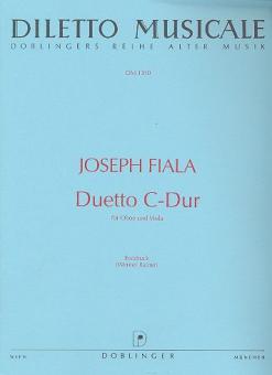 Duetto C-Dur für Oboe und Viola 