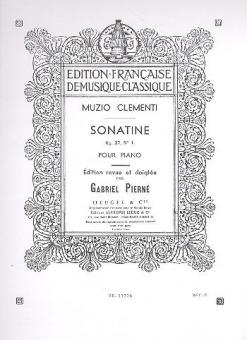 Pierne Sonatine Op. 37 No. 1 