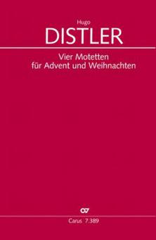 4 Motetten für Advent und Weihnachten 