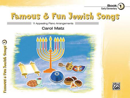 Famous & Fun Jewish Songs, Book 1 